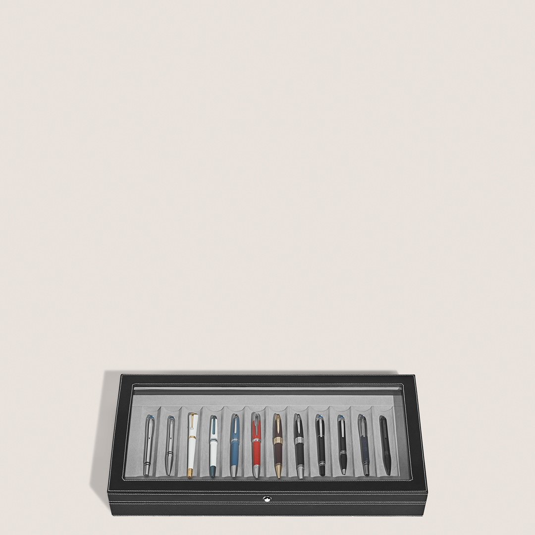Coffret de Collectionneur en Bois Laqué pour 12 Instruments d'Écriture 2 Coffret de Collectionneur en Bois Laqué pour 12 Instruments d'Écriture - Montblanc (vue 2)