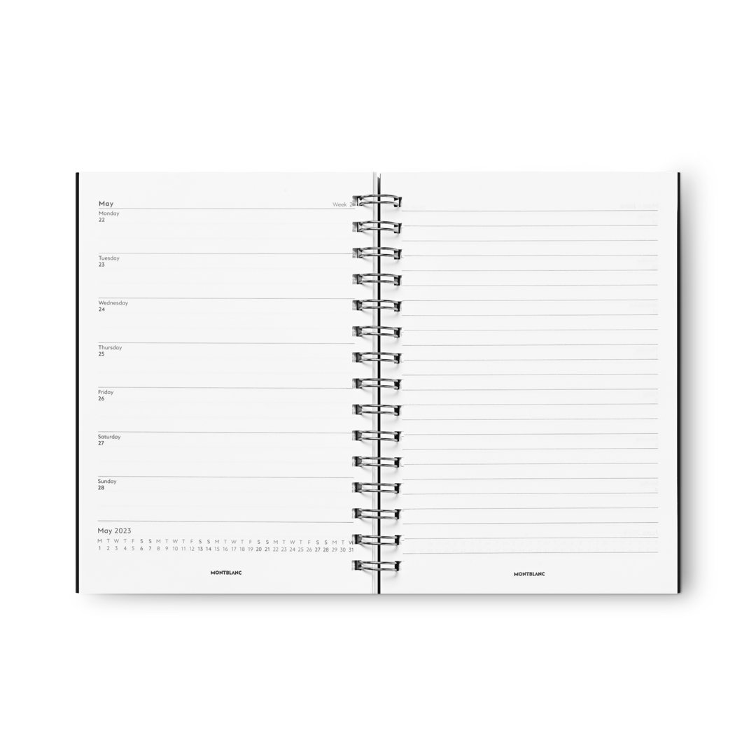 Recharge de Carnet Enveloppe Moyen Format, Calendrier 18 Mois 1 Recharge de Carnet Enveloppe Moyen Format, Calendrier 18 Mois - Montblanc