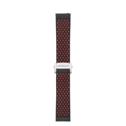 Bracelet sport en caoutchouc rouge - Montblanc